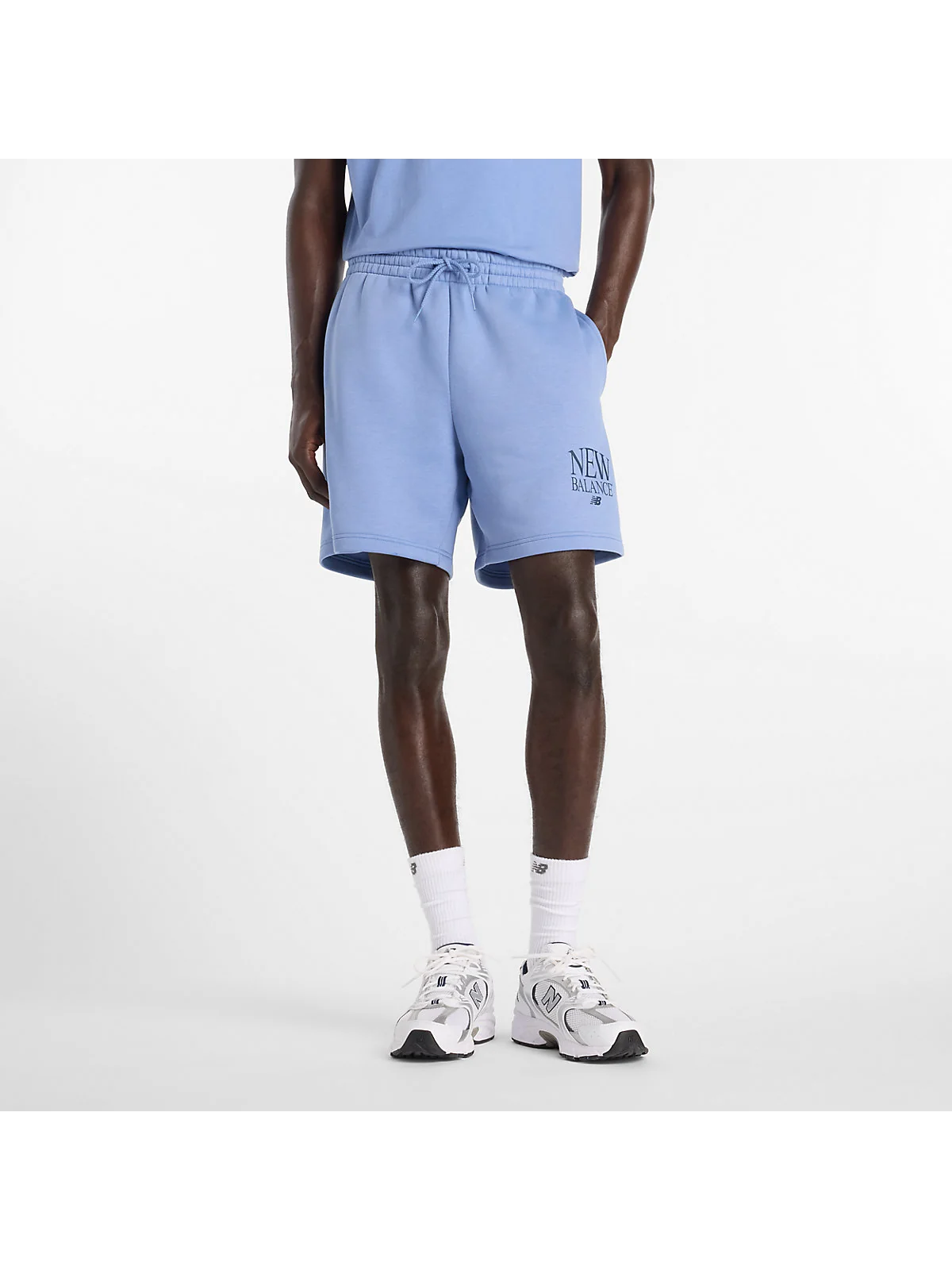 Флисовые шорты New Balance Reimagined 7 дюймов — 1