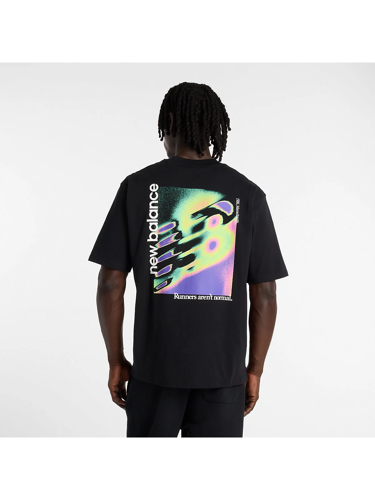 Футболка New Balance Heat Map с логотипом — 2