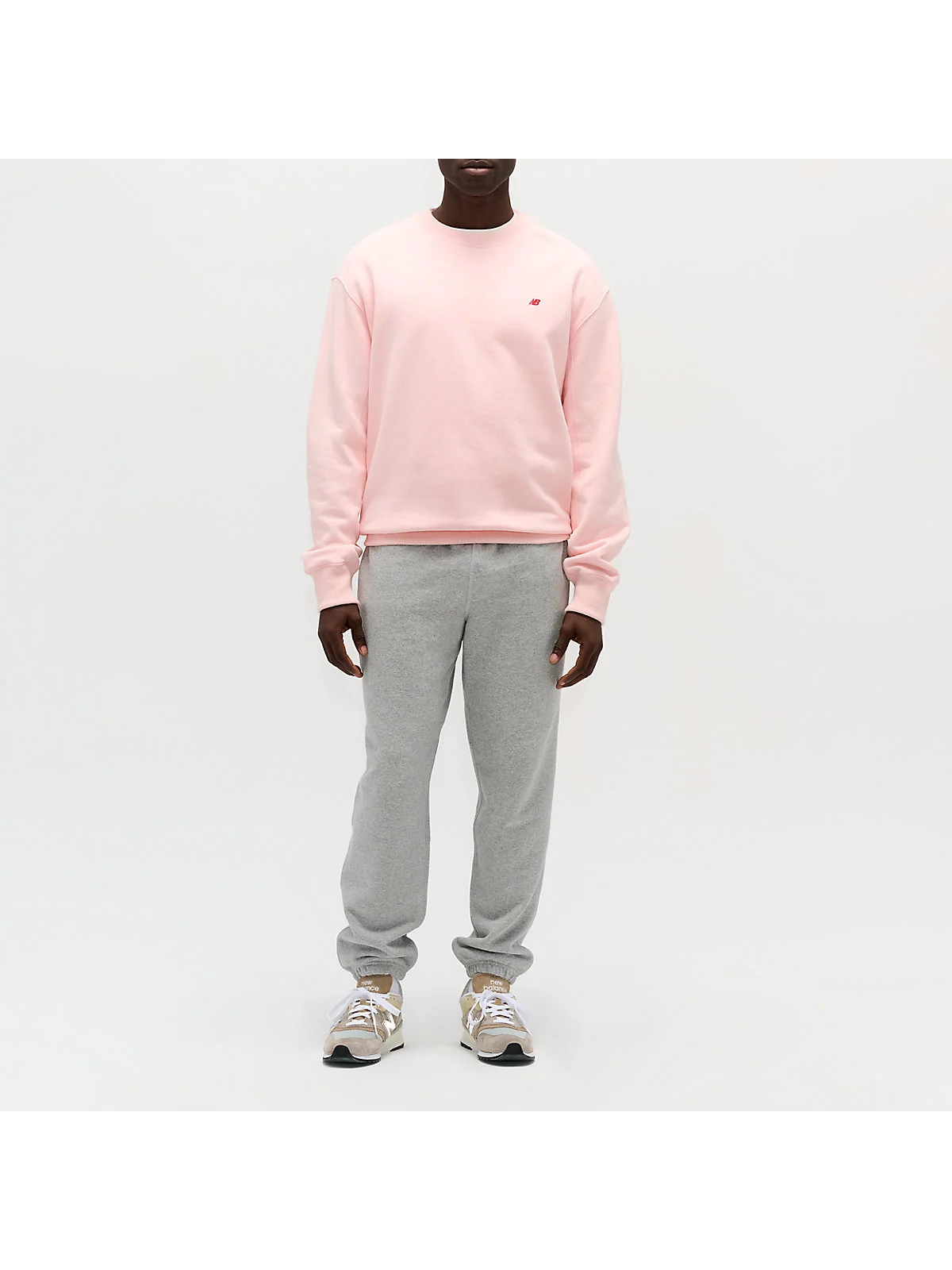 Свитшот New Balance Made in USA Core розовый — 1