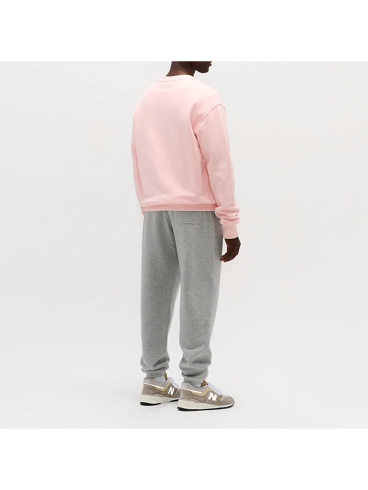 Свитшот New Balance Made in USA Core розовый — 3
