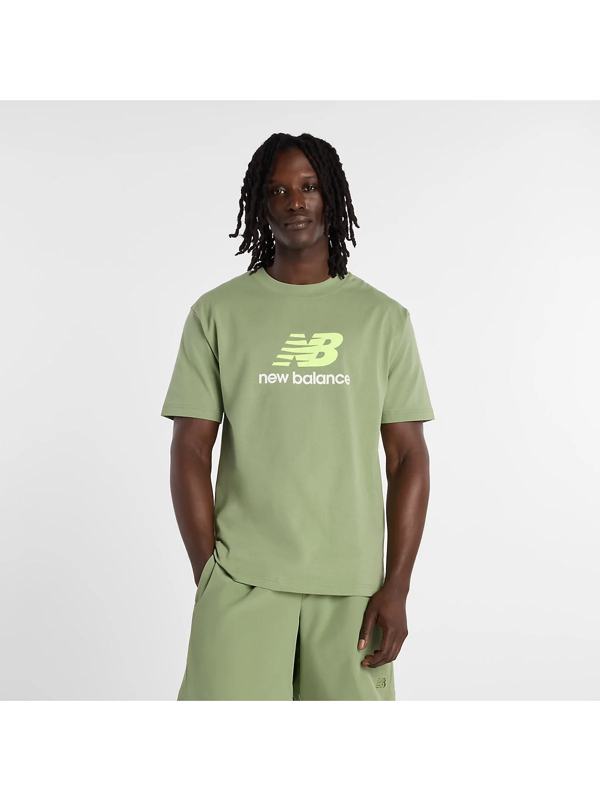 Мужская футболка New Balance Athletics Logo — 1