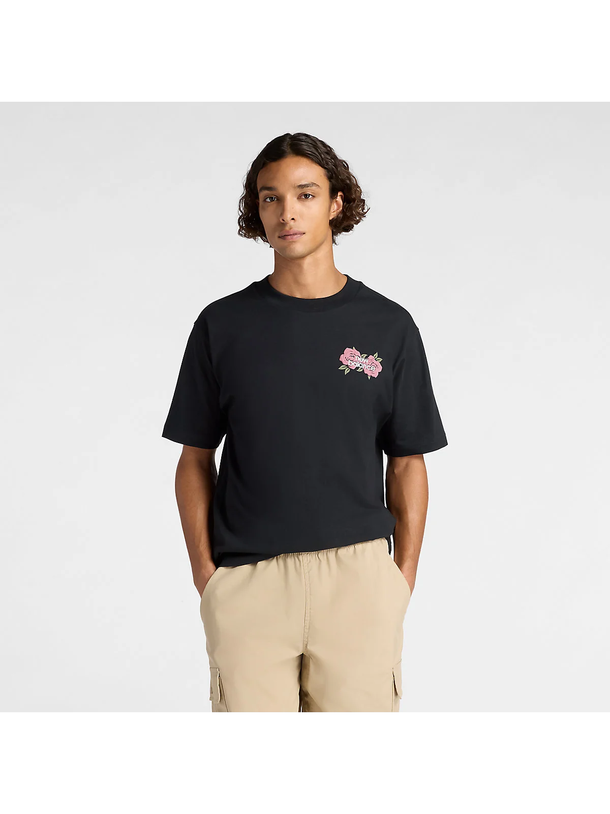 Футболка New Balance Linear Rose — 1
