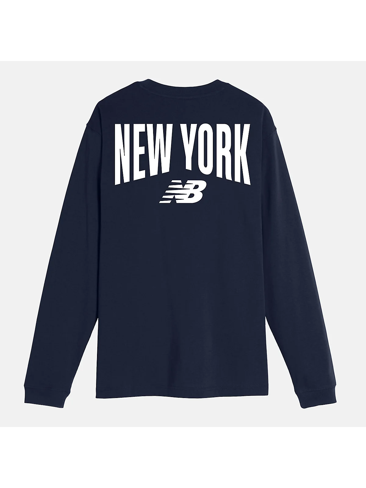 Лонгслив New Balance New York City темно-синий — 2
