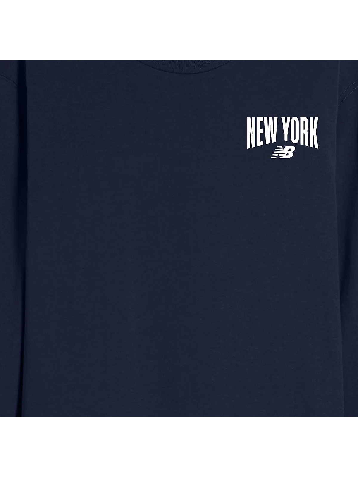 Лонгслив New Balance New York City темно-синий — 4