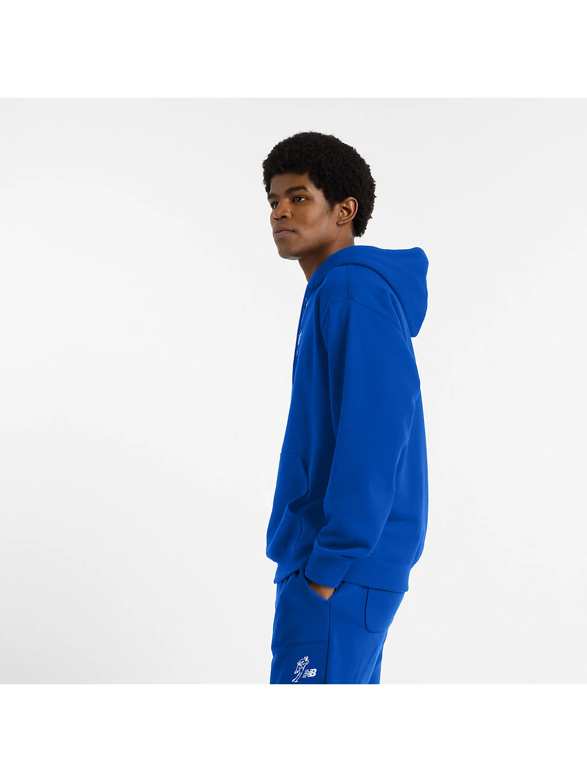 Худи New Balance Ohtani Logo Graphic синее — 5