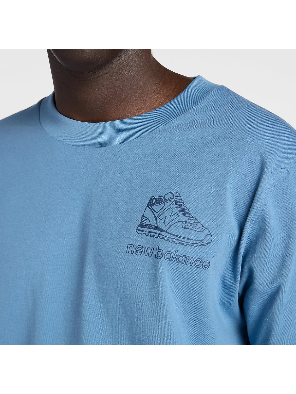 Футболка New Balance Left Chest Shoe Sketch — 2