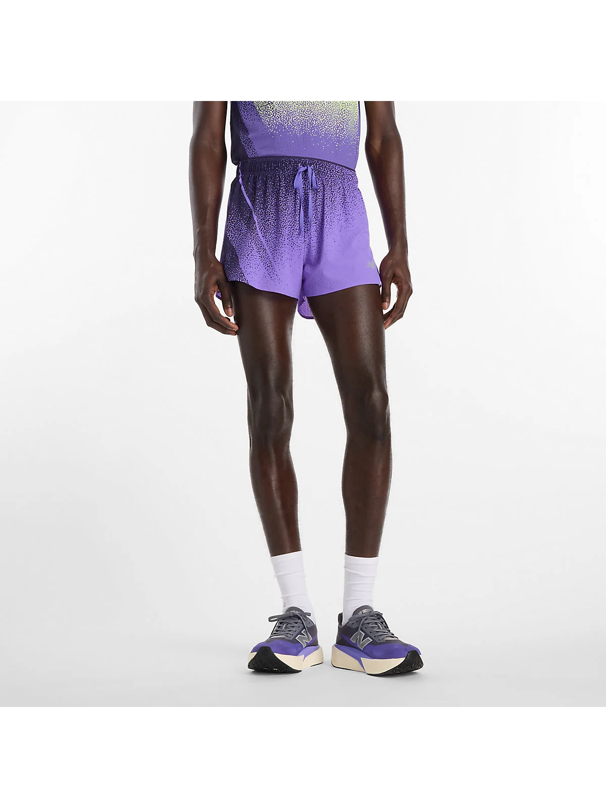 Мужские шорты New Balance RC Ultra Light Printed 3" — 1