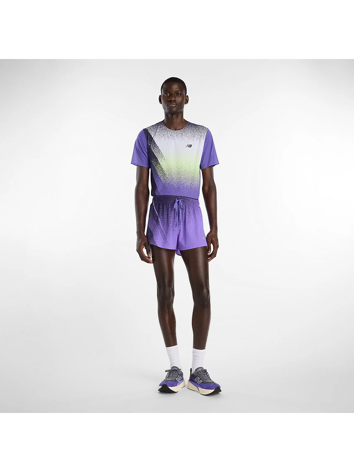 Мужские шорты New Balance RC Ultra Light Printed 3" — 2