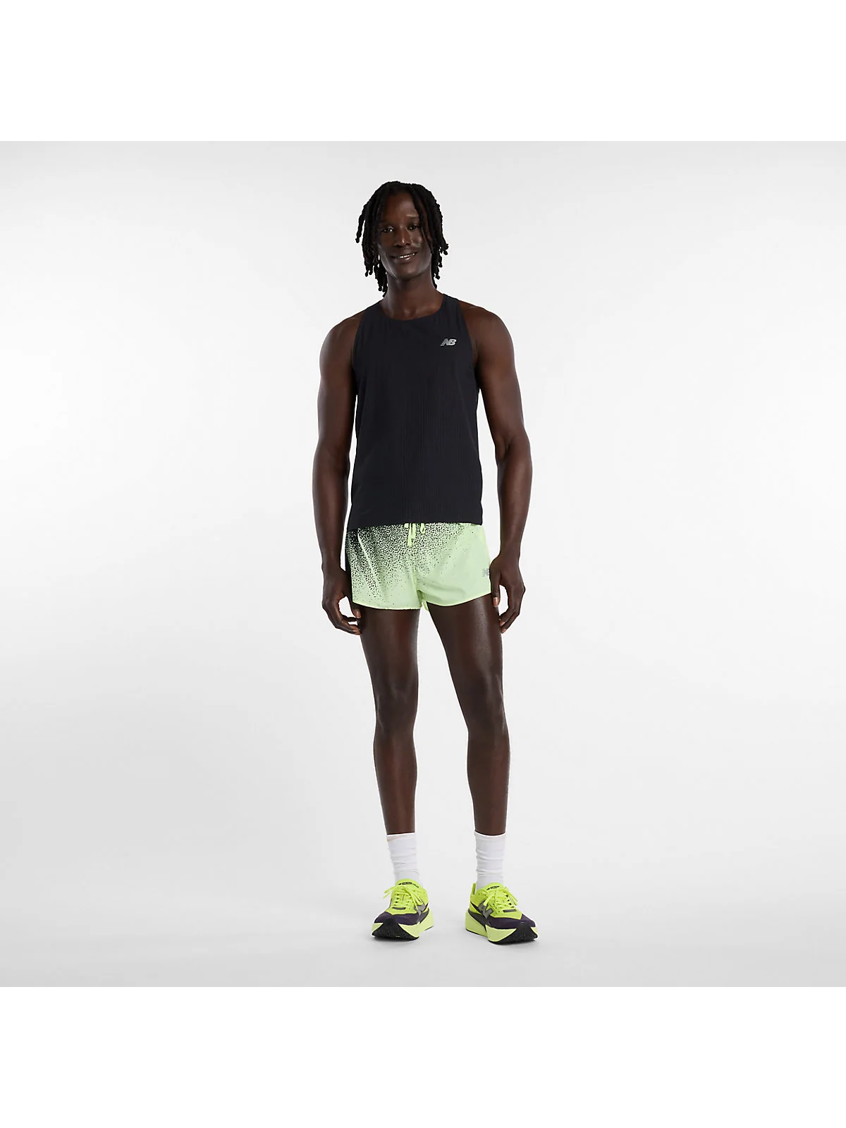 Мужские шорты New Balance RC Ultra Light Printed 3" — 2