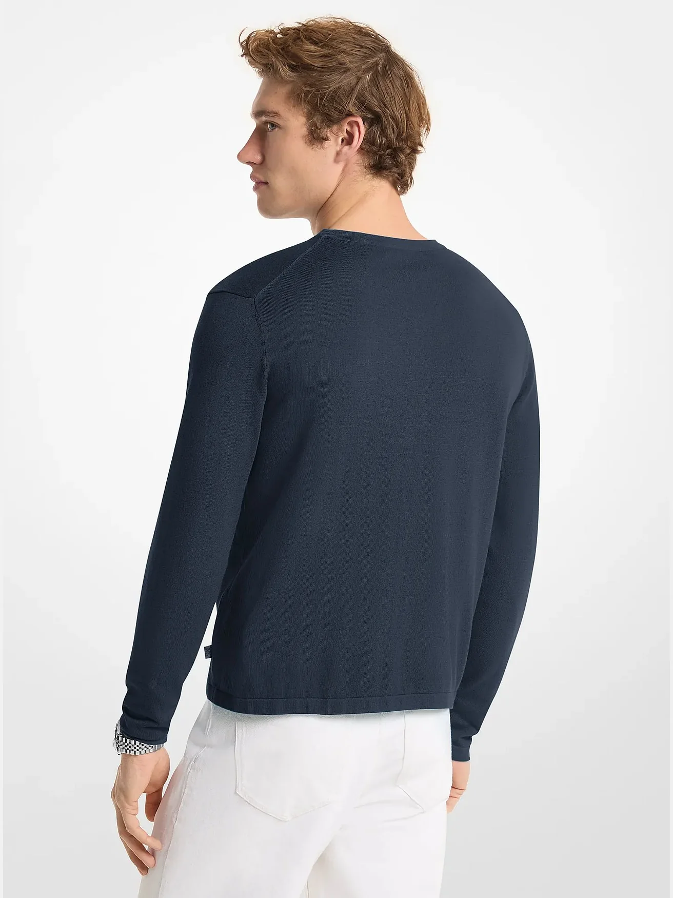 Хлопковый джемпер Michael Kors из джерси — 2