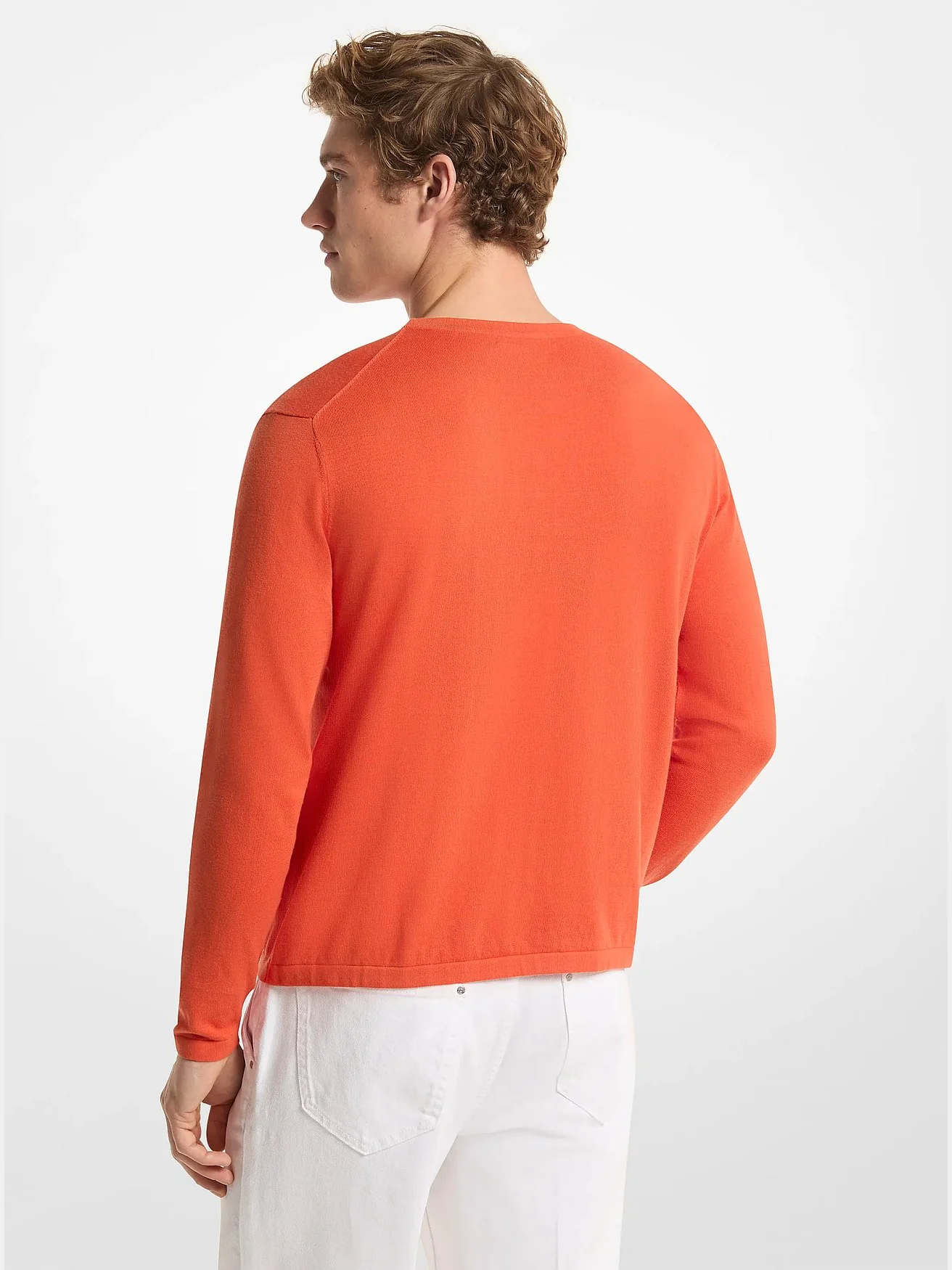 Хлопковый джемпер Michael Kors из джерси — 2