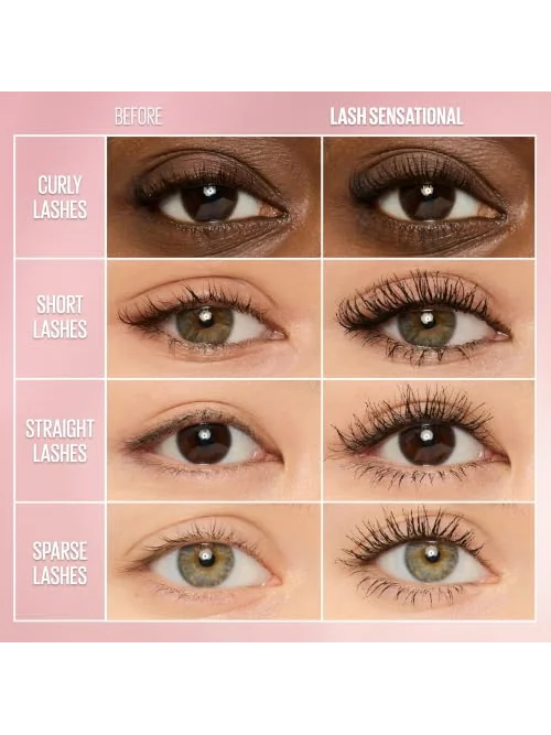 Maybelline Lash Sensational тушь удлиняющая, чёрная — 3