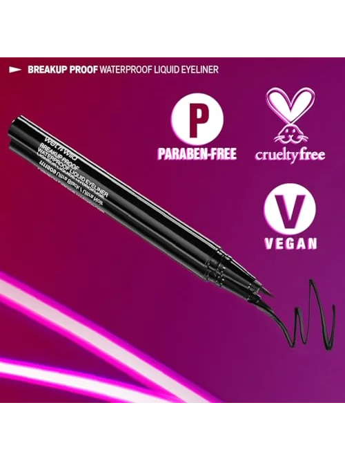 wet n wild Mega Last Breakup Proof — жидкая подводка для глаз, водостойкая — 5