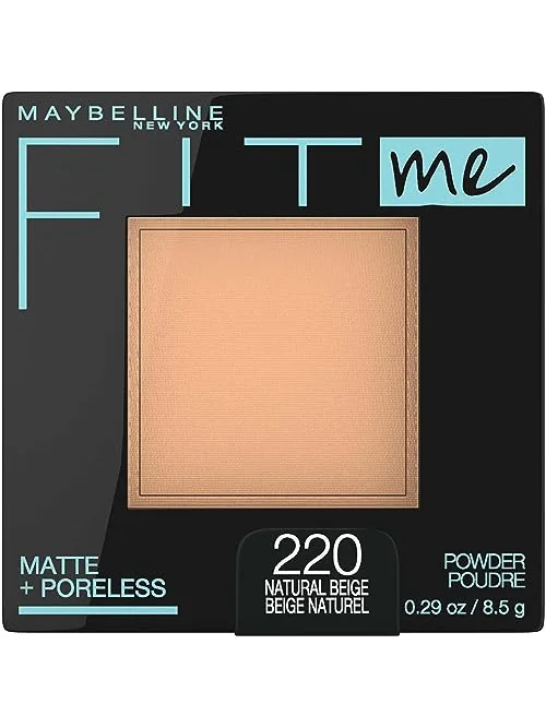 Maybelline Fit Me пудра компактная матирующая, 220 натуральный бежевый — 1