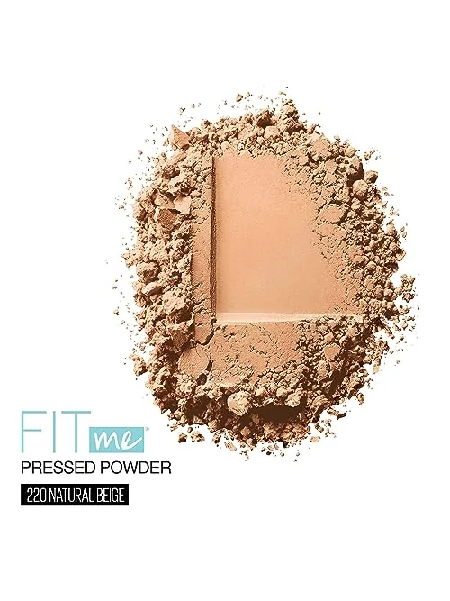 Maybelline Fit Me пудра компактная матирующая, 220 натуральный бежевый — 2
