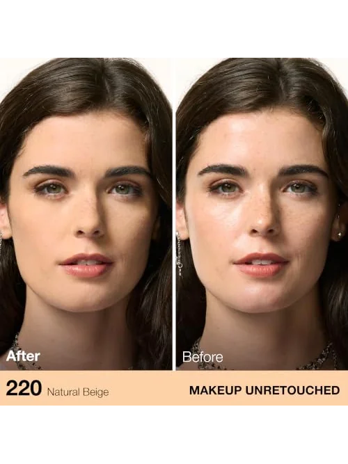 Maybelline Fit Me пудра компактная матирующая, 220 натуральный бежевый — 3