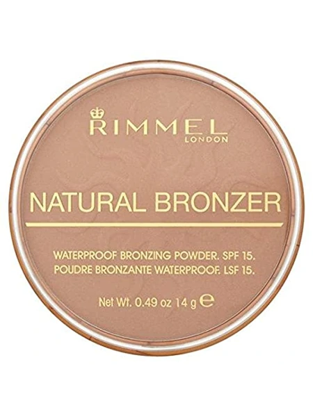 Rimmel London Natural Bronzer - пудра-бронзер матовая 0.49oz