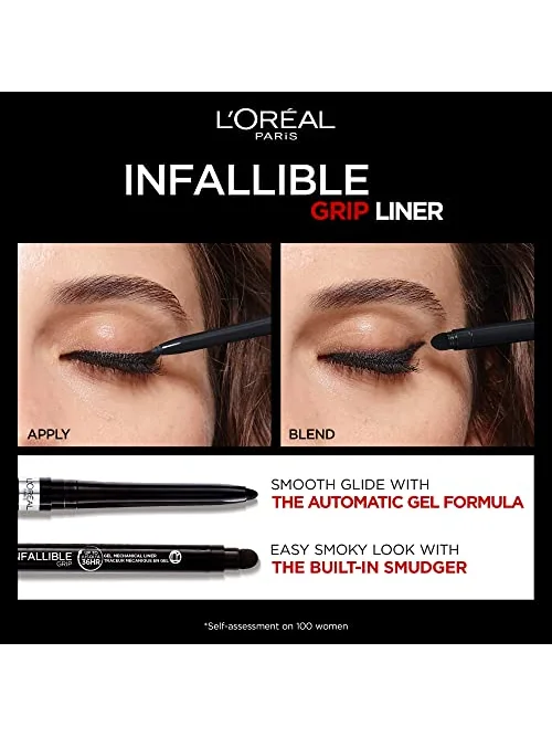 L'Oreal Paris Infallible Grip механический карандаш для глаз Brown Denim — 6
