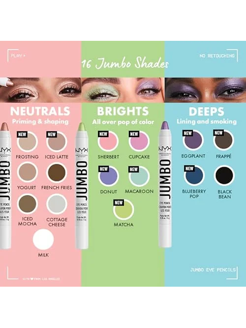 NYX Professional Makeup Jumbo Eye Pencil — карандаш для глаз — 6