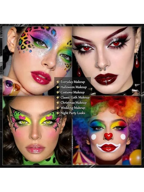 UCANBE палетка теней Colorful с матовыми и блестящими оттенками — изображение 6 из 7
