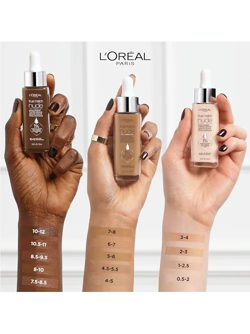 L'Oreal Paris - Тональный крем True Match Nude гиалуроновый Light 2-3 — 4