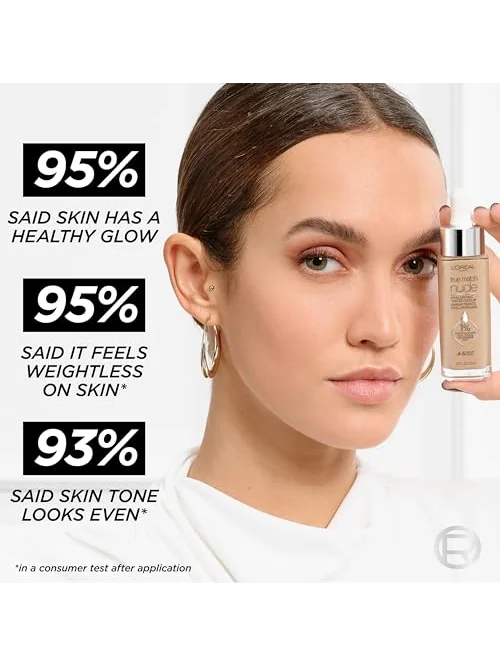 L'Oreal Paris - Тональный крем True Match Nude гиалуроновый Light 2-3 — 6