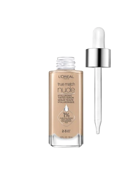 L'Oreal Paris - Тональный крем True Match Nude гиалуроновый Light 2-3