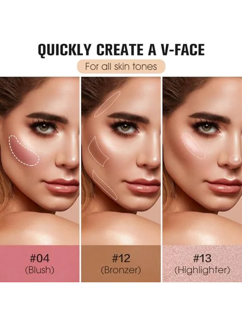 16 Colors Contour Palette — палетка контура для макияжа — изображение 3 из 6