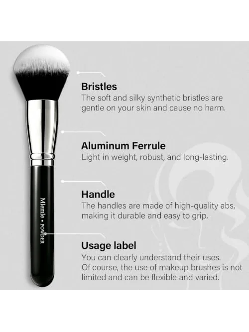 Mlemle Professional кисти для макияжа набор 25 шт — изображение 3 из 7