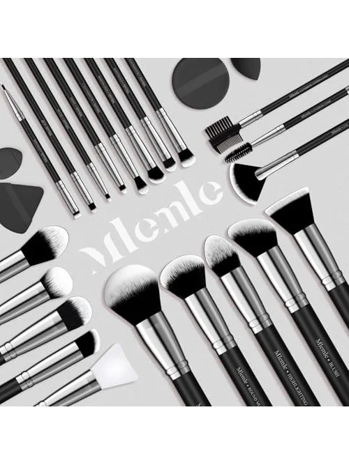 Mlemle Professional кисти для макияжа набор 25 шт — изображение 7 из 7