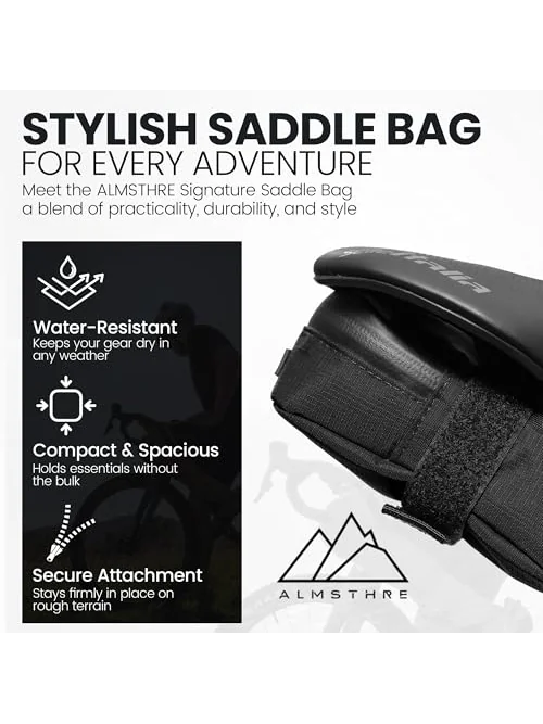 ALMSTHRE подседельная сумка для велосипеда, 0,5 л — изображение 2 из 6, разноцветный