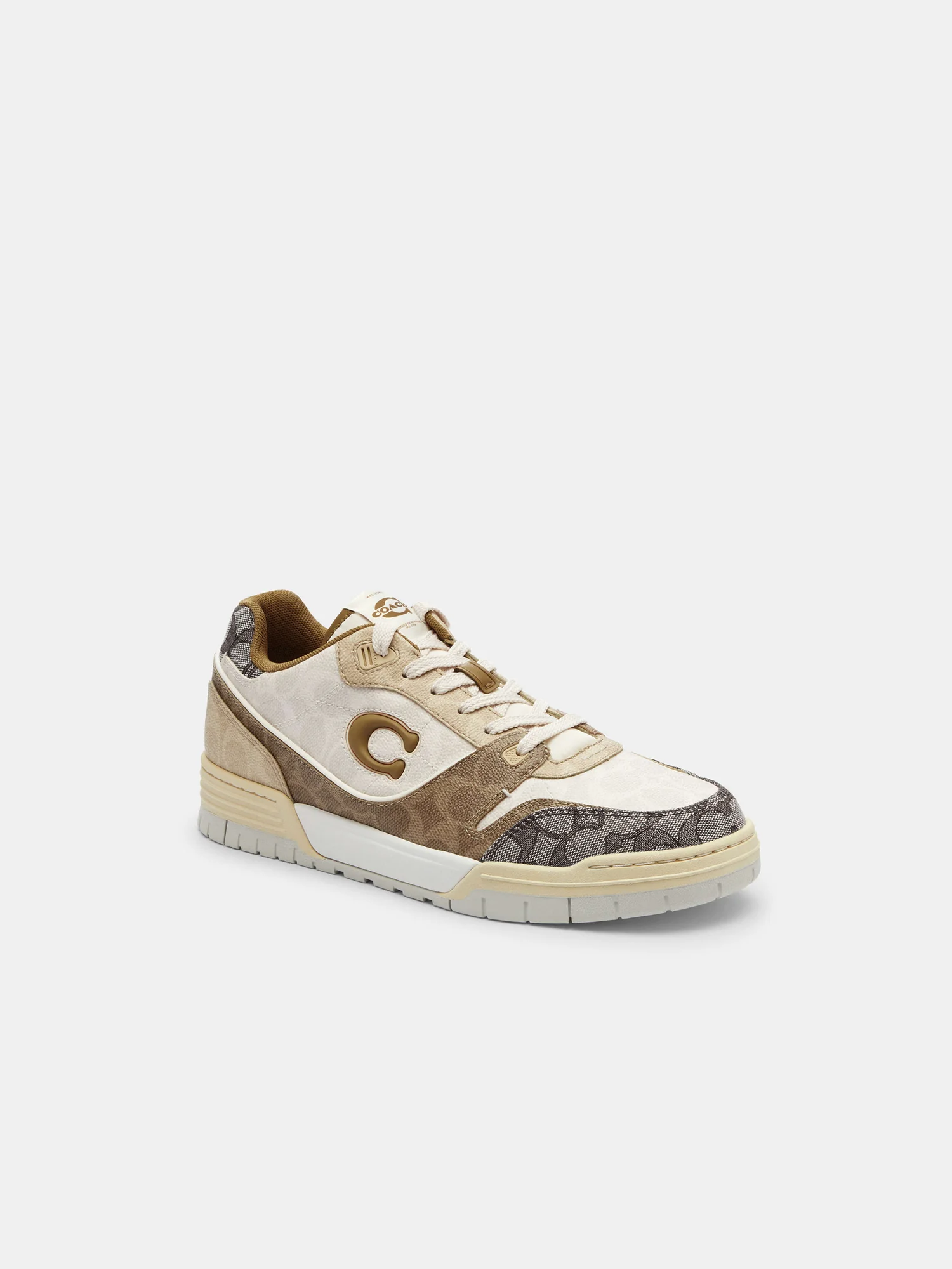 Кроссовки Coach Soho с сигнатурным принтом — 14