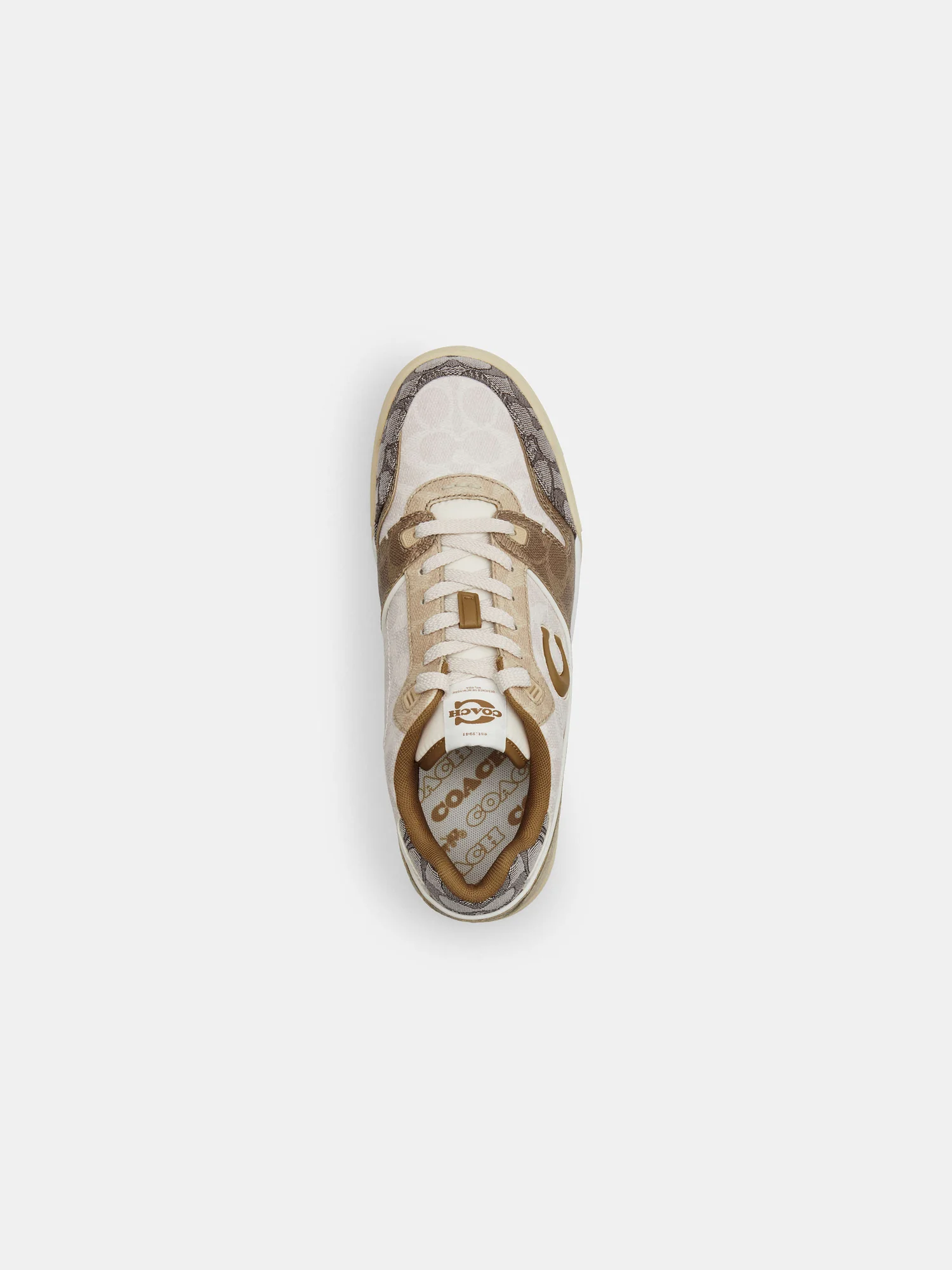 Кроссовки Coach Soho с сигнатурным принтом — 10