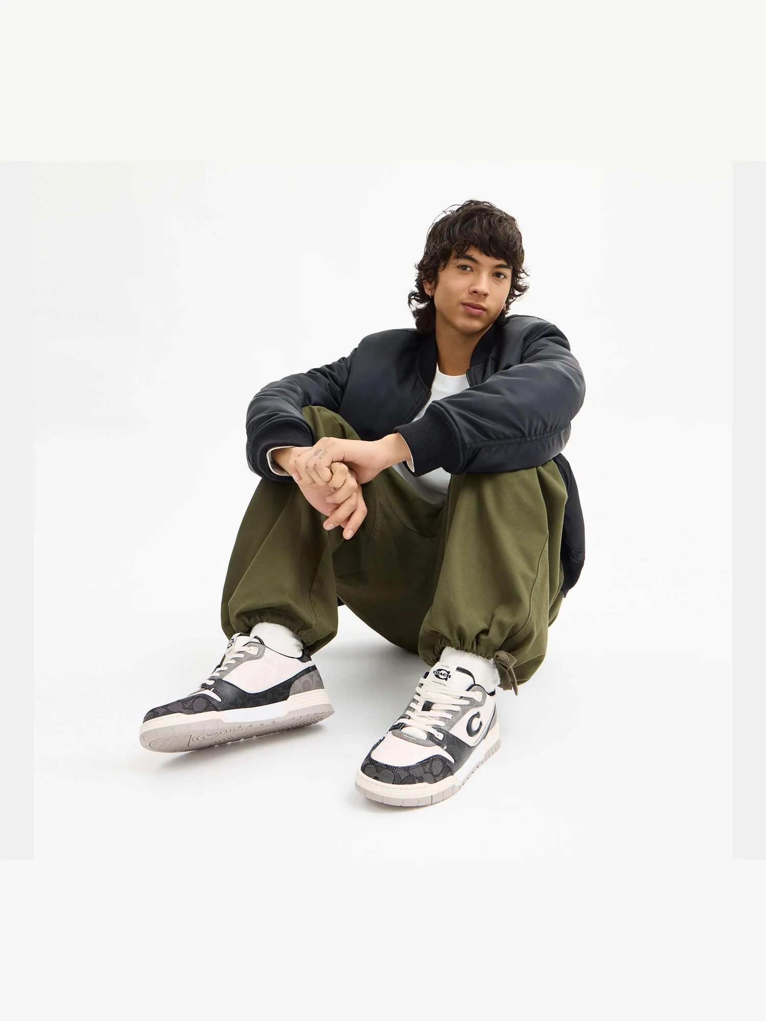 Кроссовки Coach Soho с принтом Signature мужские — 3