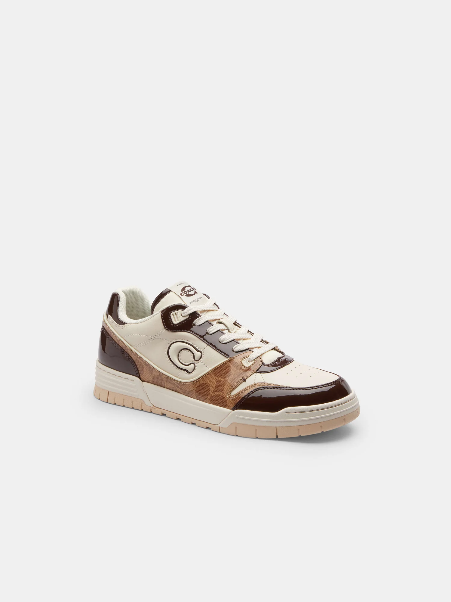 Мужские кроссовки Coach Soho с лакированным фирменным узором — 4