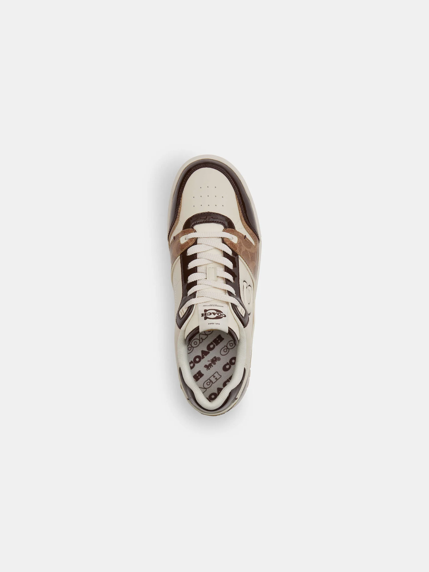 Мужские кроссовки Coach Soho с лакированным фирменным узором — 5
