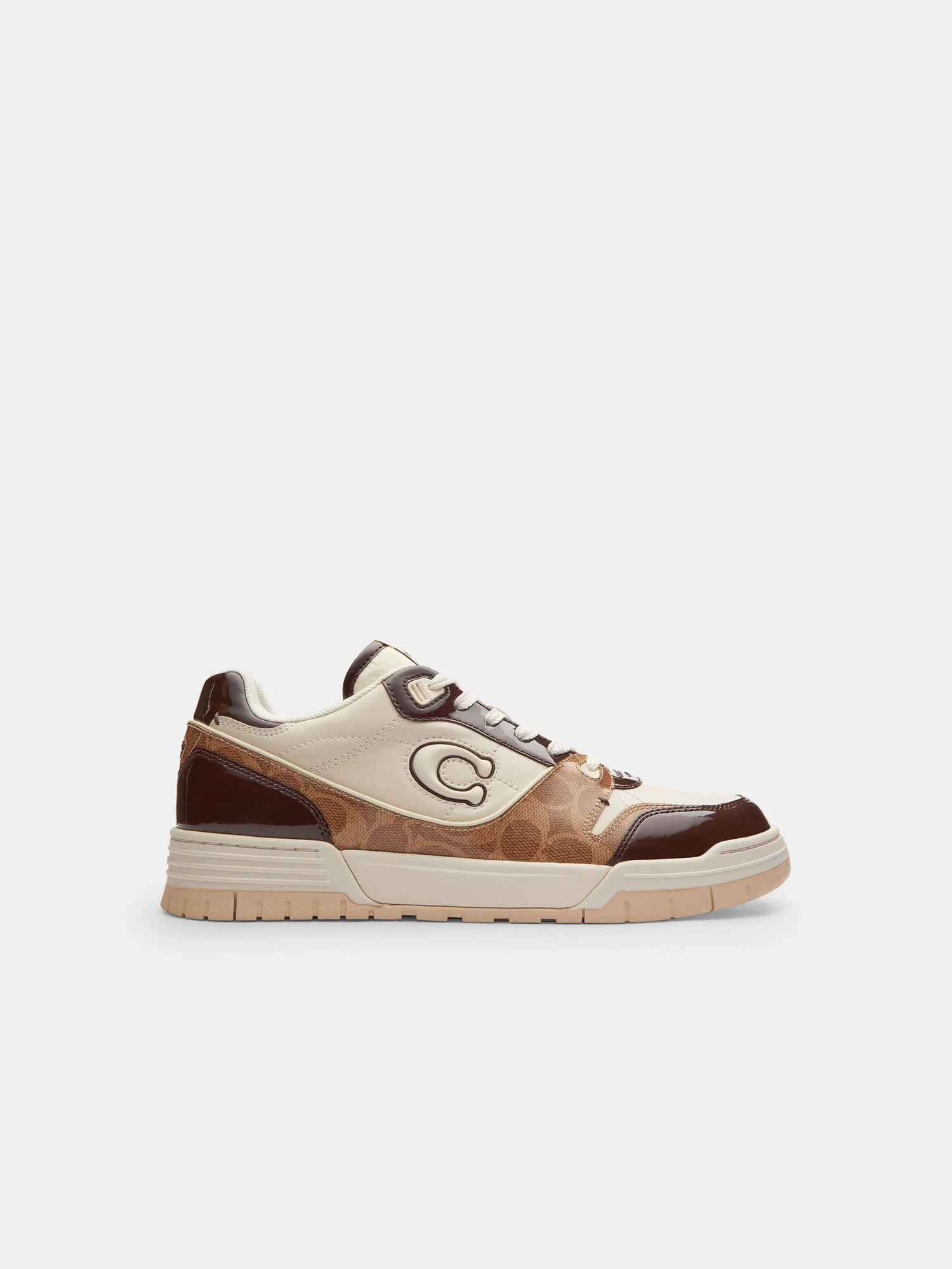 Мужские кроссовки Coach Soho с лакированным фирменным узором — 7