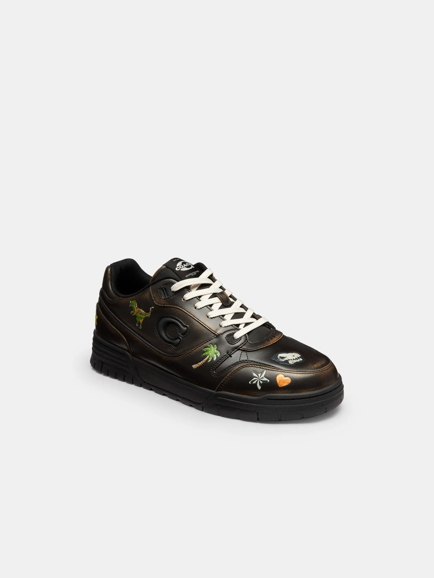Кроссовки Coach Rexy Soho с принтом-стикерами — 8