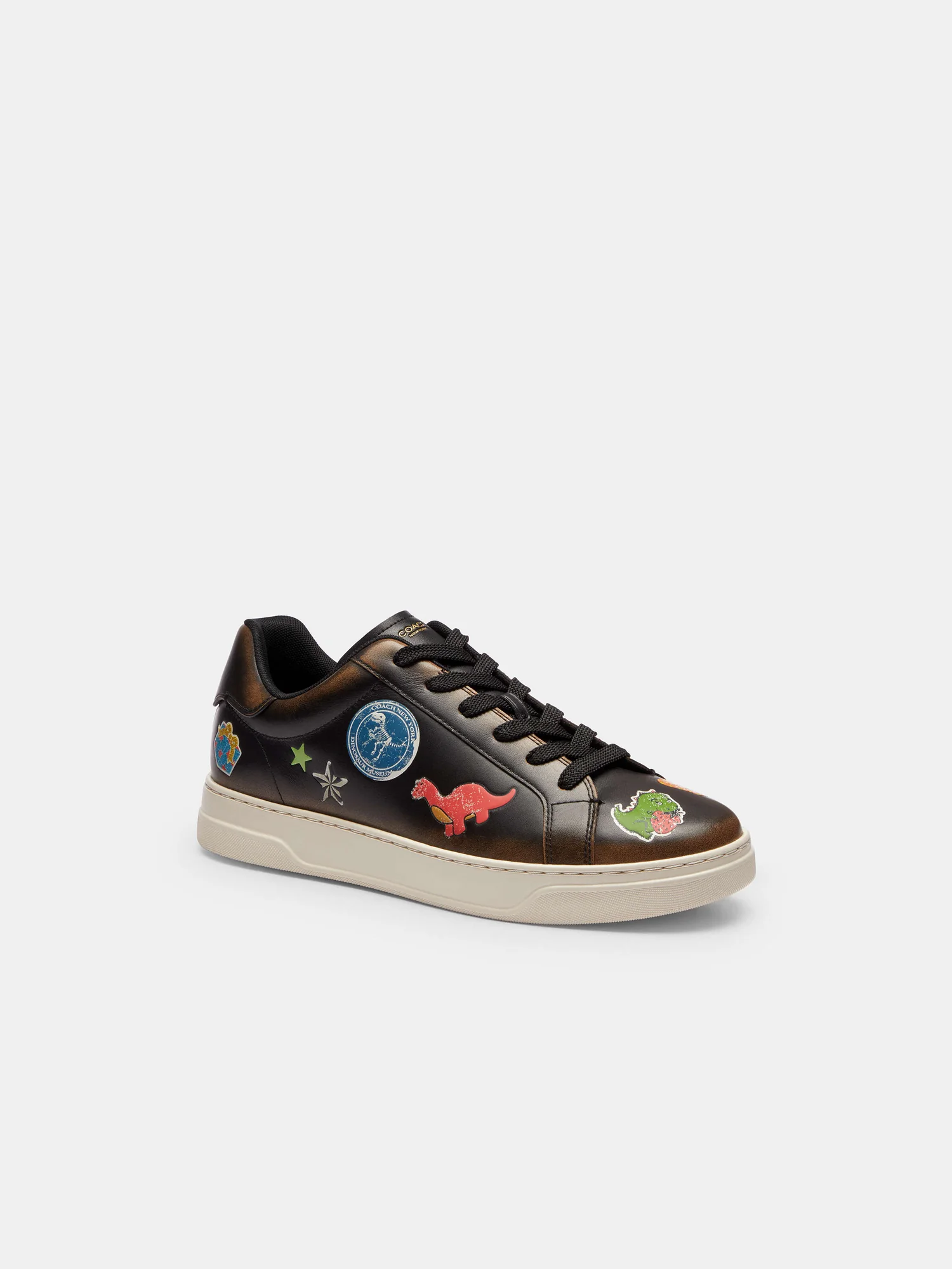 Кроссовки Coach Rexy 10th Birthday с принтом-стикерами — 9