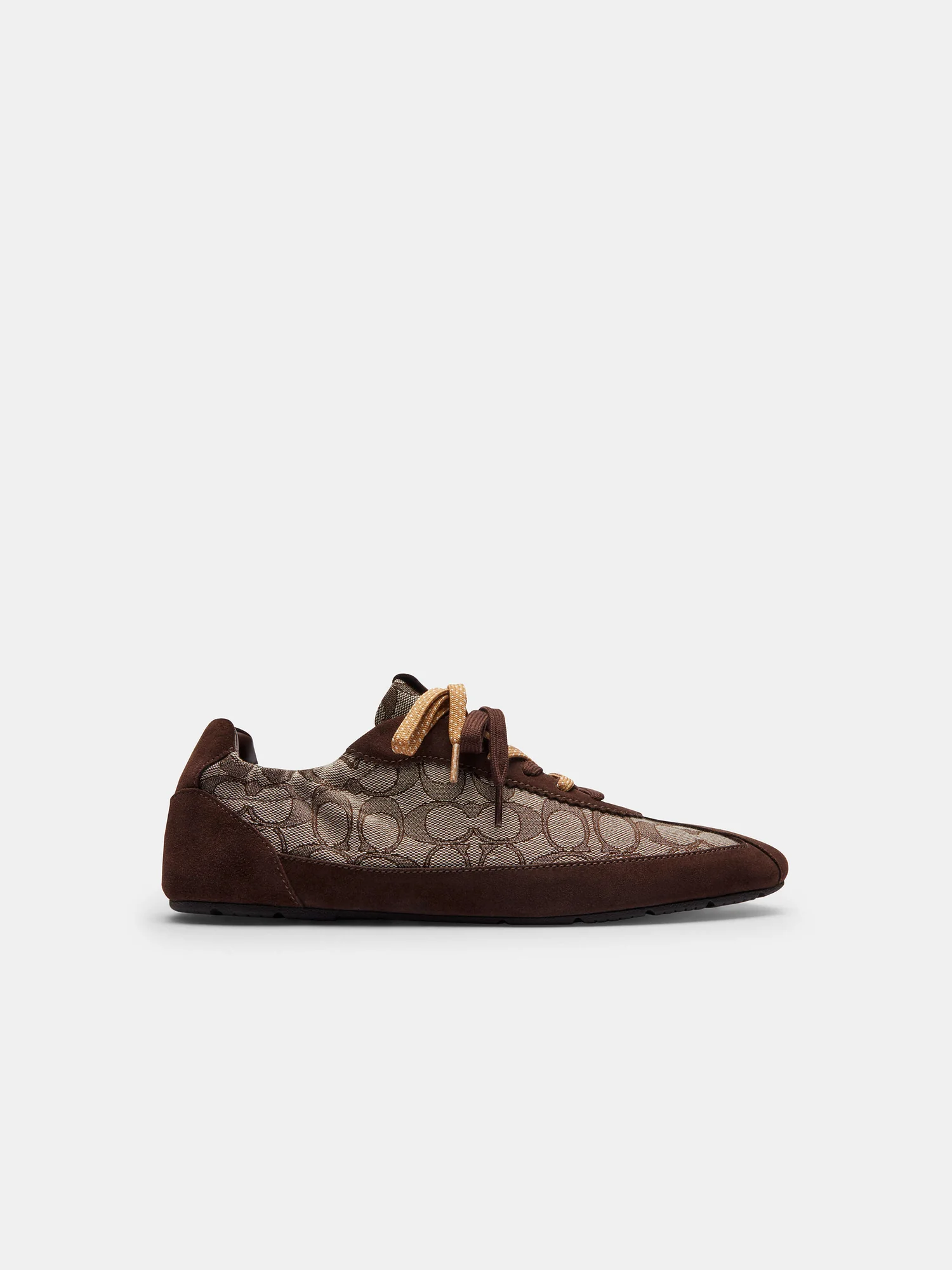 Кроссовки Coach Soft из фирменного жаккарда — 12