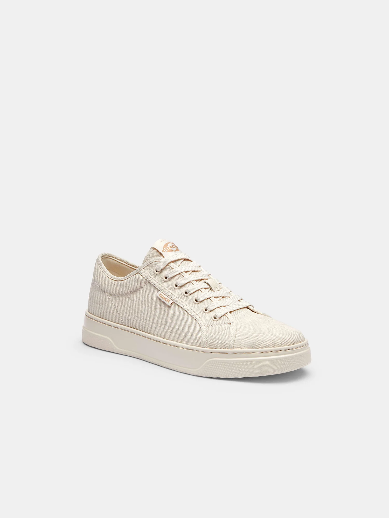 Кеды Coach из фирменного жаккарда — 9