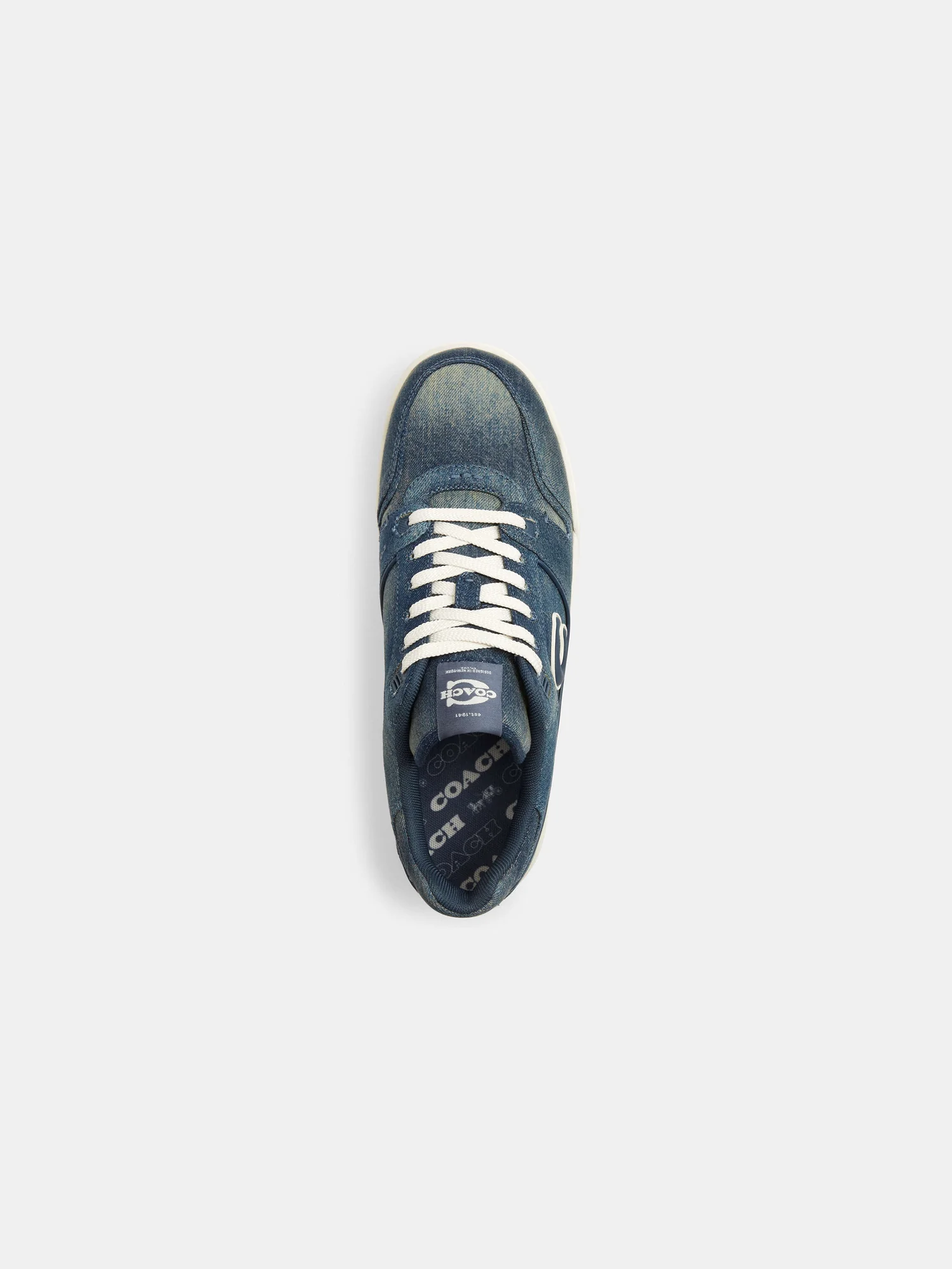 Кроссовки Coach Soho из денима — 10