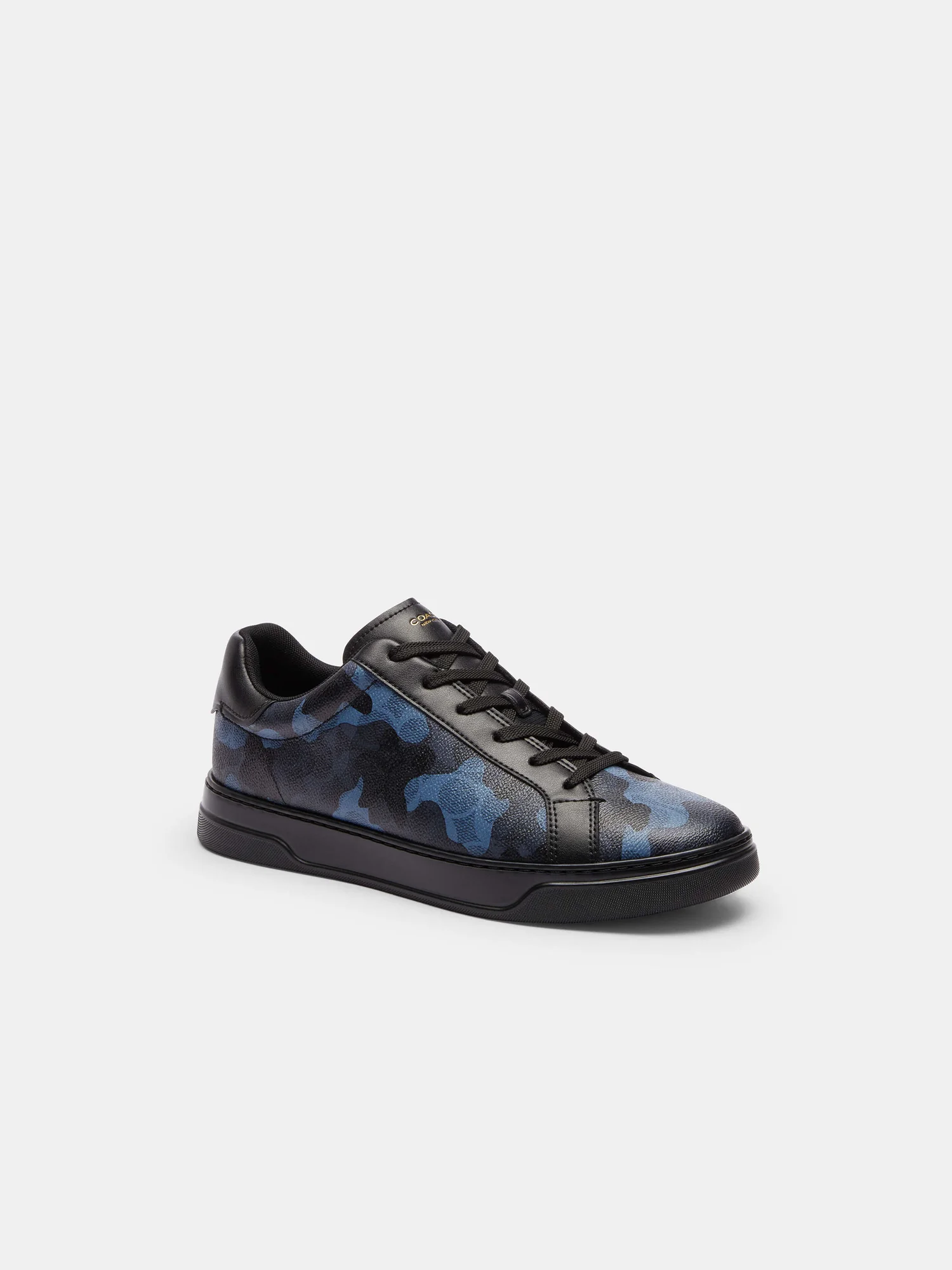 Кеды Coach High Line синий камуфляж — 15