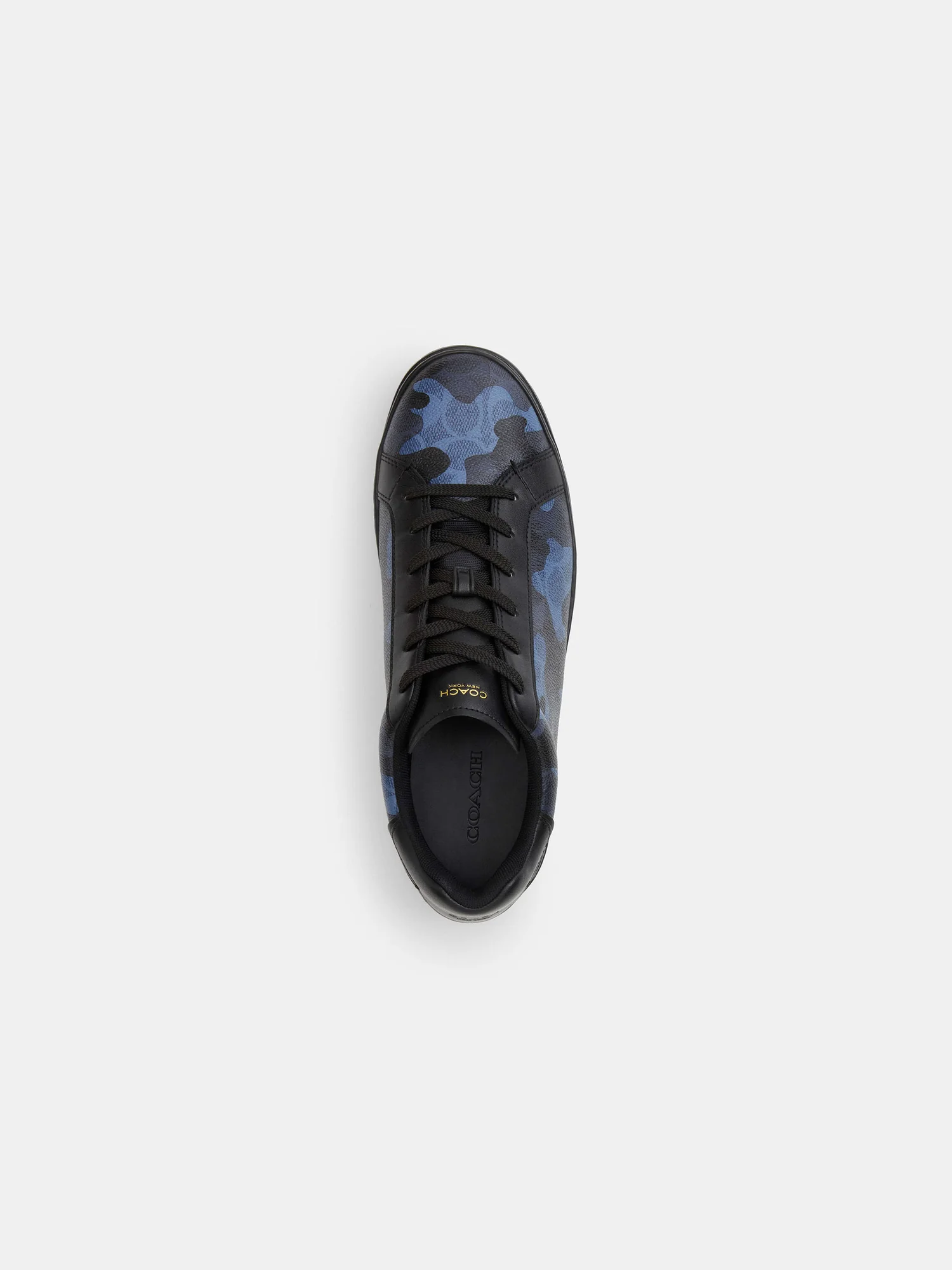 Кеды Coach High Line синий камуфляж — 16