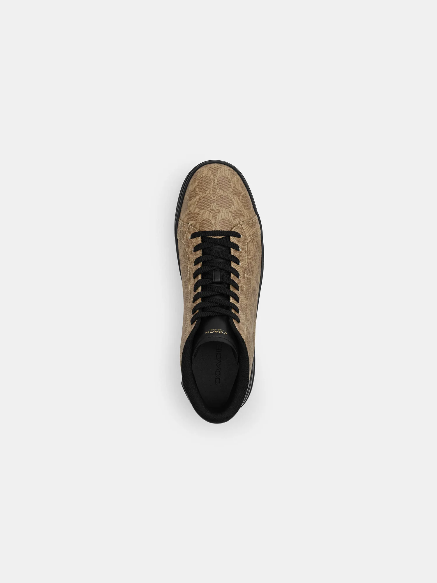 Высокие кроссовки Coach High Line из фирменного текстиля — 5