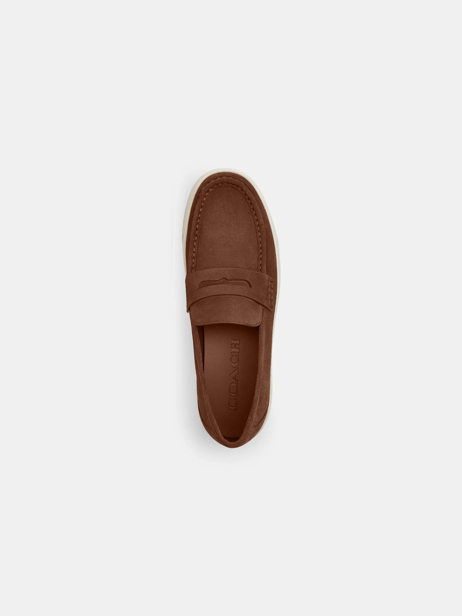 Замшевые лоферы Coach — 5