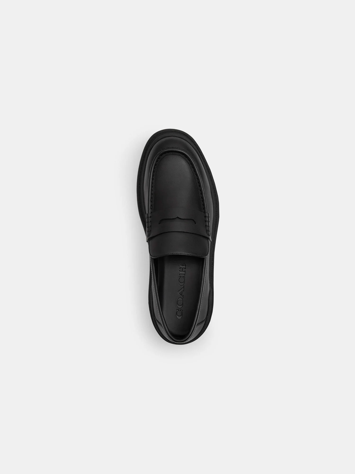 Кожаные лоферы Coach — 5