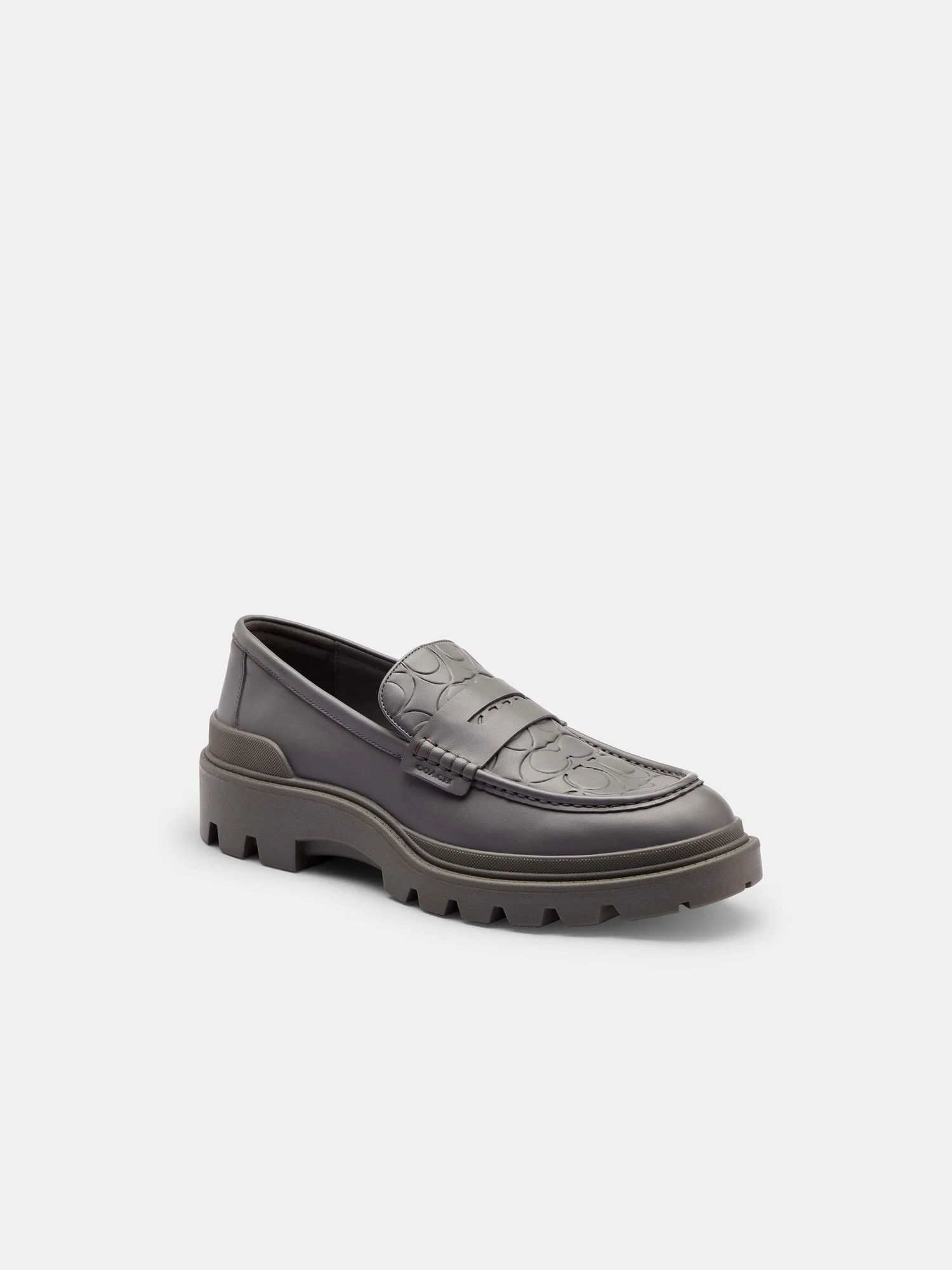 Лоферы Coach с фирменным принтом — 4