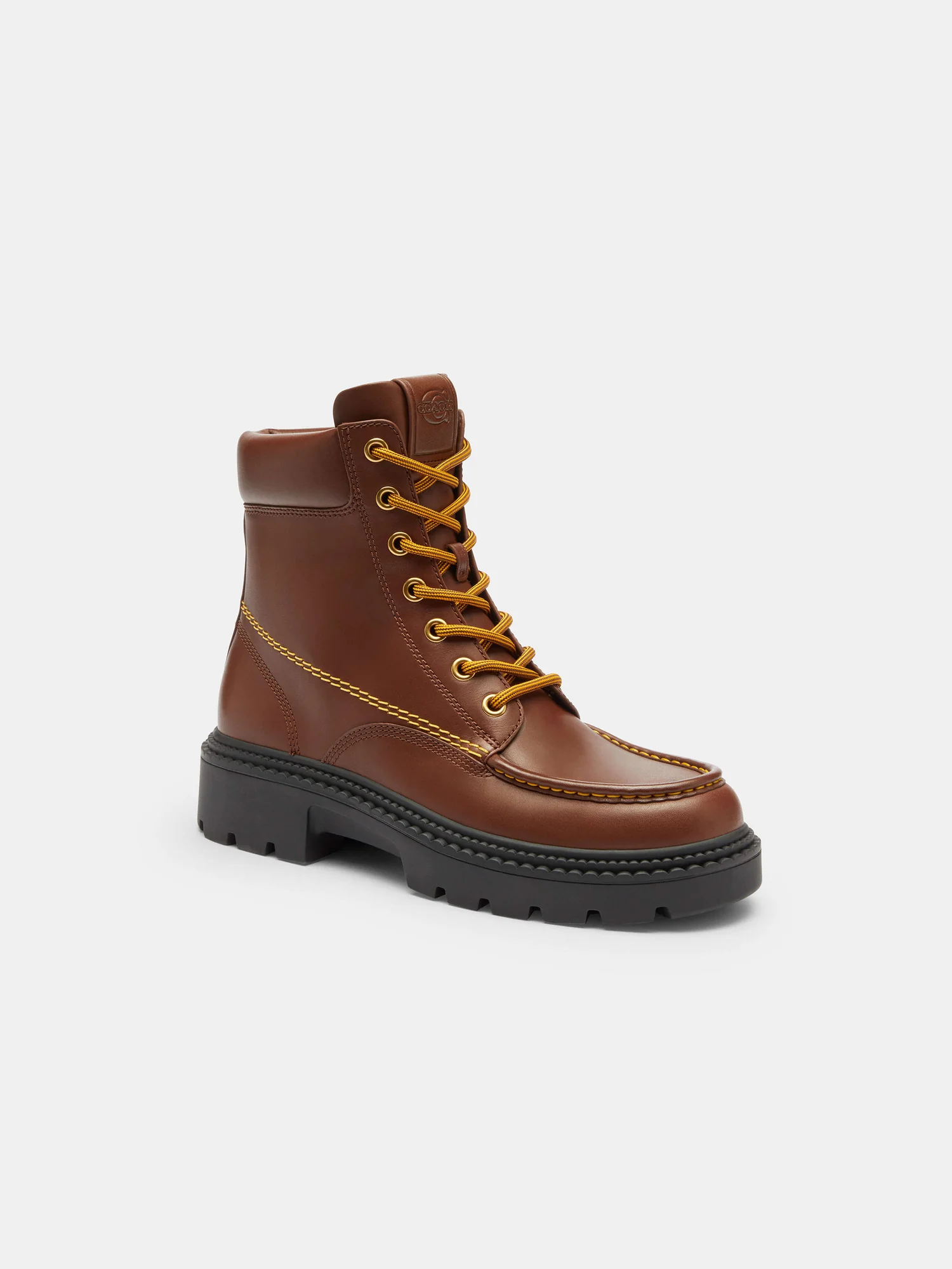 Ботинки Coach Lug Sole на массивной подошве — 4