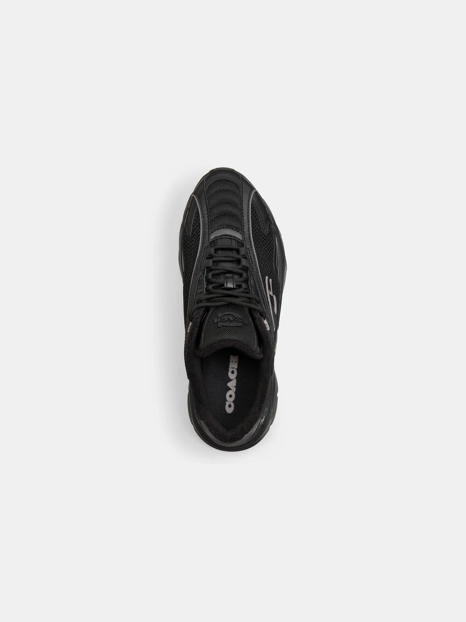 Кроссовки Coach Bolt Runner черные — 16